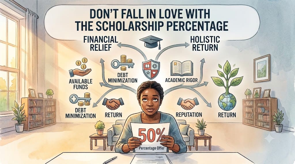 Don't Fall in Love With the Scholarship Percentage