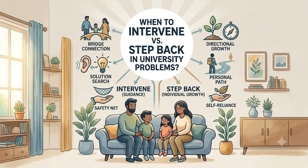 When Should Parents Intervene in Their Child's University Problems&mdash;and When Should They Step Back?