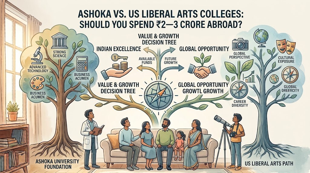 Ashoka vs US Liberal Arts Colleges: Should You Spend ₹2&mdash;3 Crore Abroad?