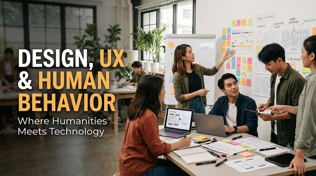Design, UX and Human Behaviour: Where Humanities Meets Technology