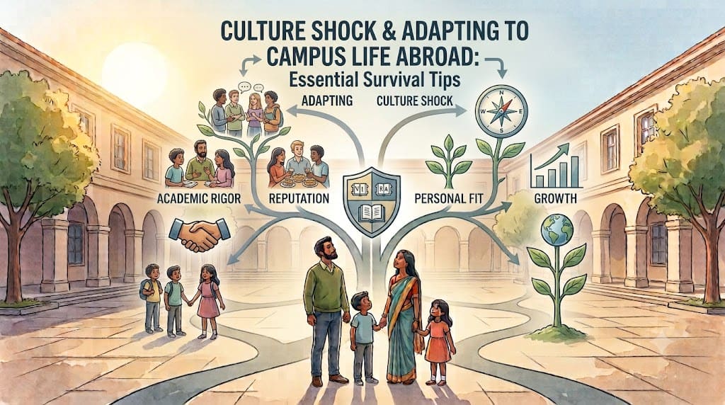 Student Life Culture Shock Overseas