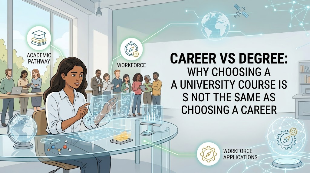 Career vs Degree: Why Choosing a University Course Is Not the Same as Choosing a Career