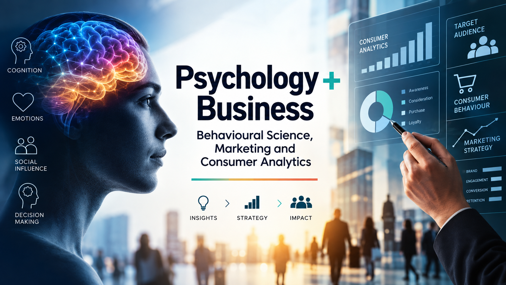 Psychology + Business: Behavioural Science, Marketing and Consumer Analytics