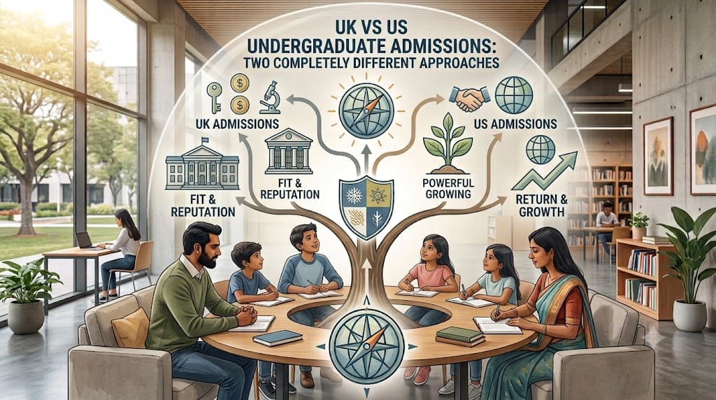 UK vs US Undergraduate Admissions: Two Completely Different Approaches