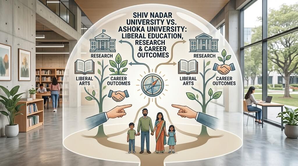 Shiv Nadar University vs Ashoka University: Liberal Education, Research and Career Outcomes
