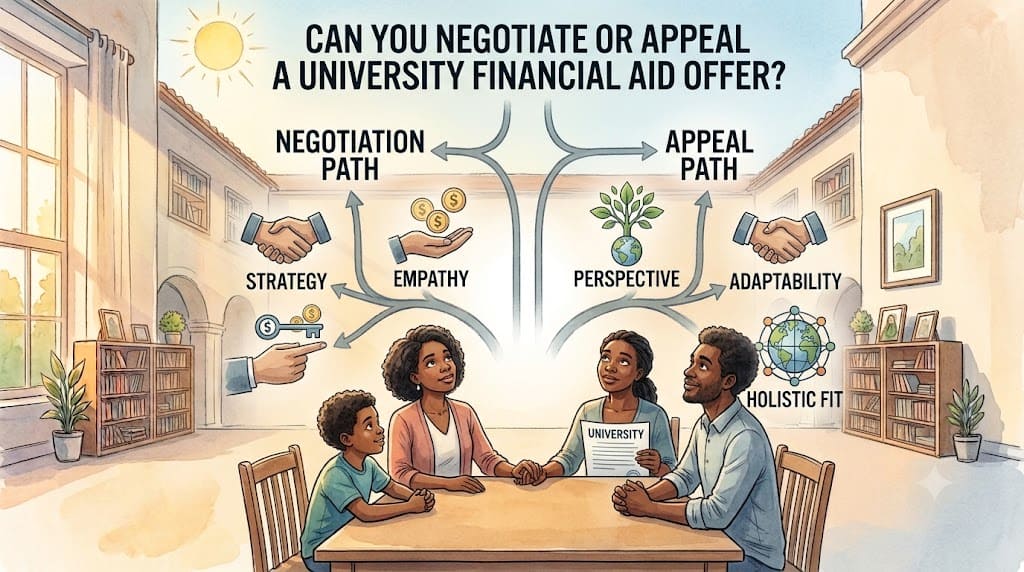 Can You Negotiate or Appeal a University Financial Aid Offer?