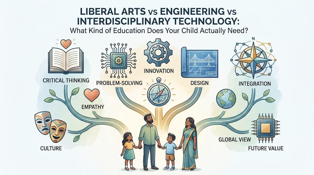 Liberal Arts vs Engineering vs Interdisciplinary Technology: What Kind of Education Does Your Child Actually Need?