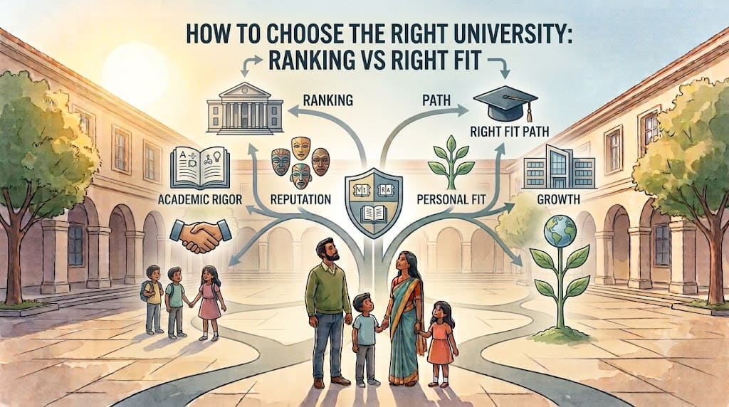 How to Choose the Right University: Ranking vs Right Fit