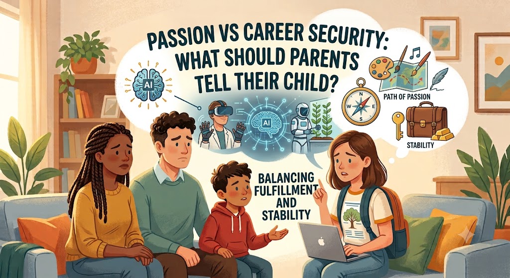Passion vs Career Security: What Should Parents Tell Their Child?