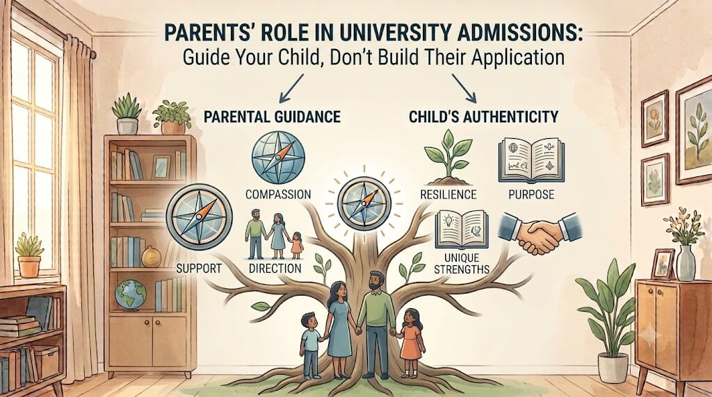 Parents' Role in University Admissions: Guide Your Child, Don't Build Their Application