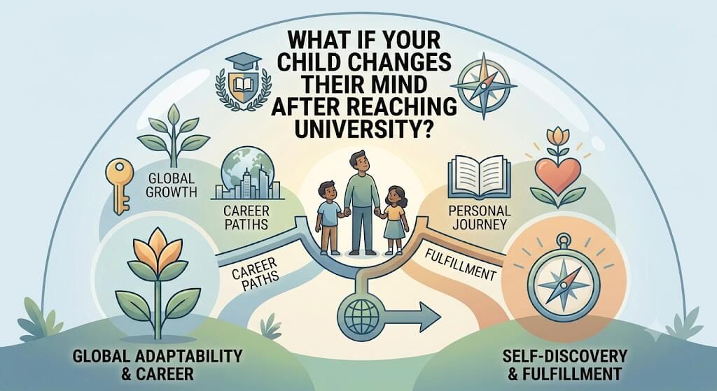 What If Your Child Changes Their Mind After Reaching University?