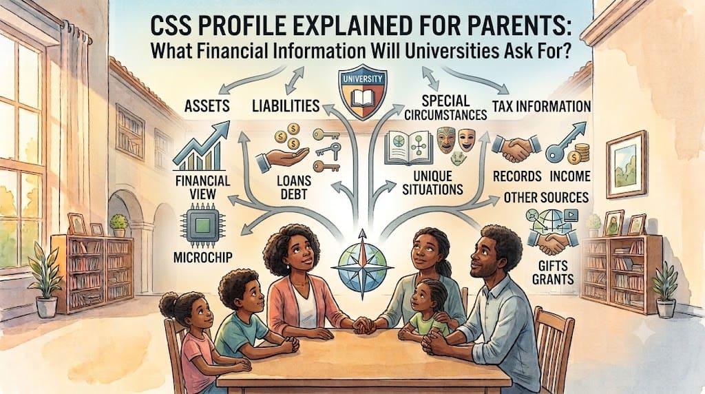 CSS Profile Explained for Parents: What Financial Information Will Universities Ask For?