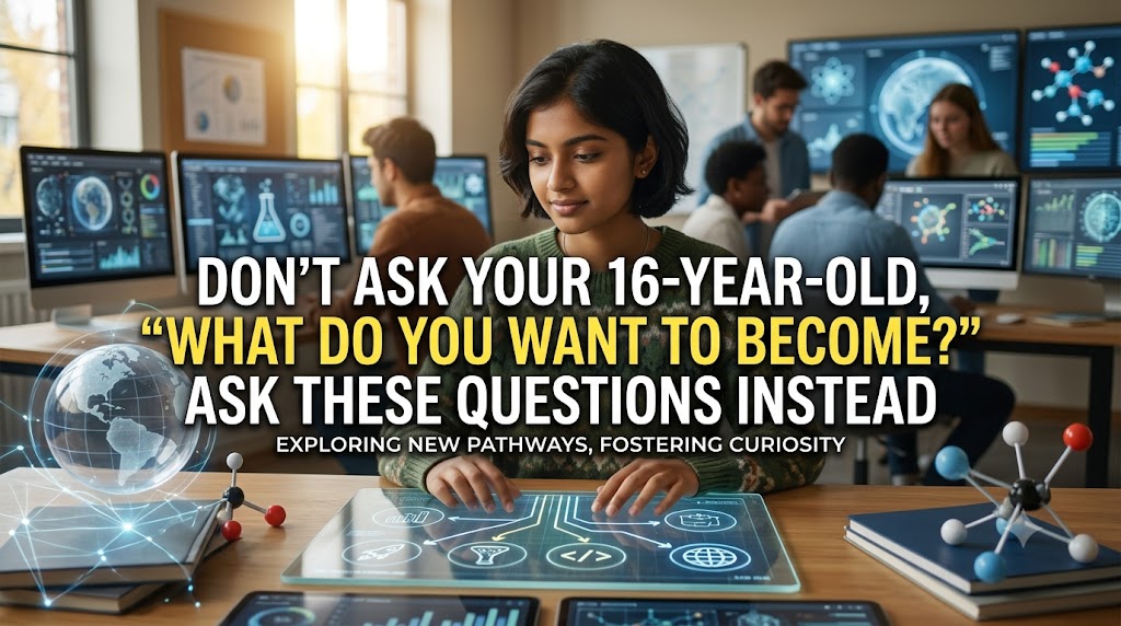Don't Ask Your 16-Year-Old, &ldquo;What Do You Want to Become?&rdquo; Ask These Questions Instead