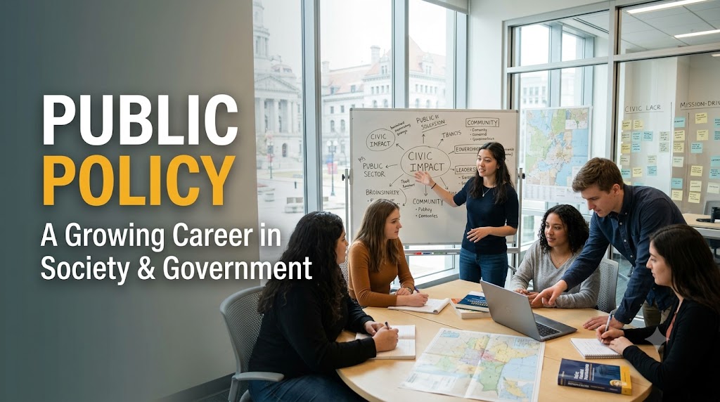 Public Policy: A Growing Career for Students Interested in Society and Government
