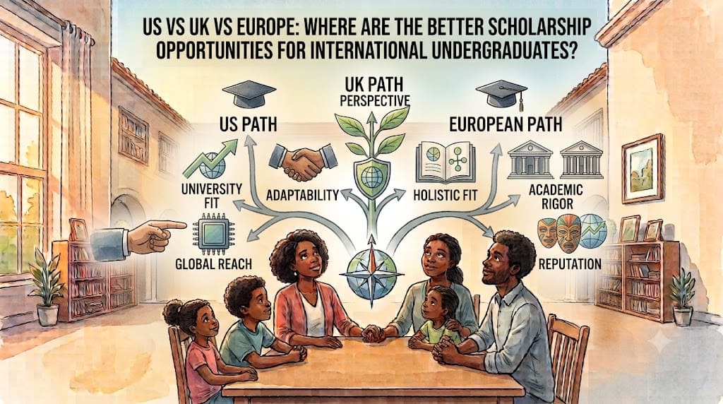 US vs UK vs Europe: Where Are the Better Scholarship Opportunities for International Undergraduates?