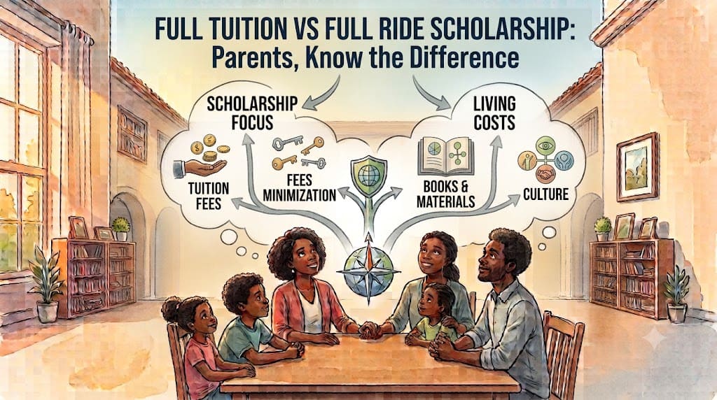 Full Tuition vs Full Ride Scholarship: Parents, Know the Difference