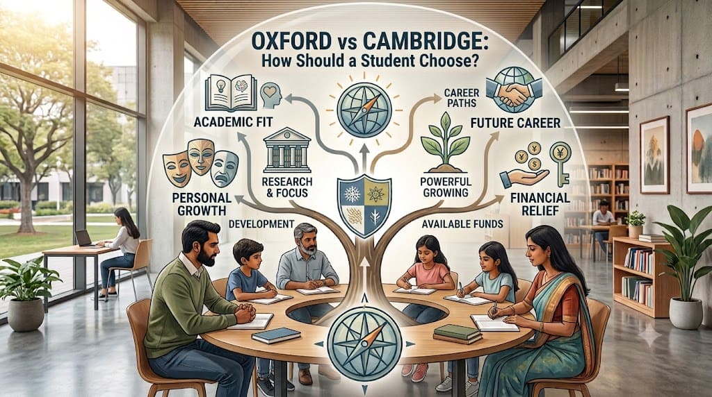 Oxford vs Cambridge: How Should a Student Choose?