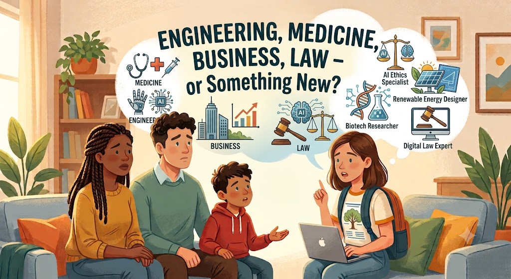 Engineering, Medicine, Business, Law&mdash;or Something New?