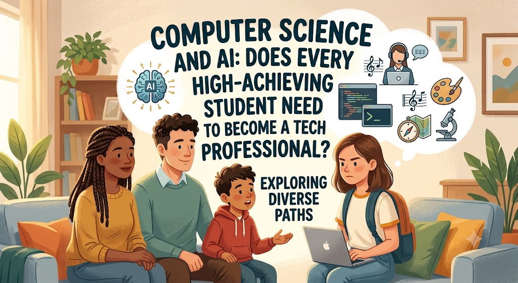 Computer Science and AI: Does Every High-Achieving Student Need to Become a Tech Professional?