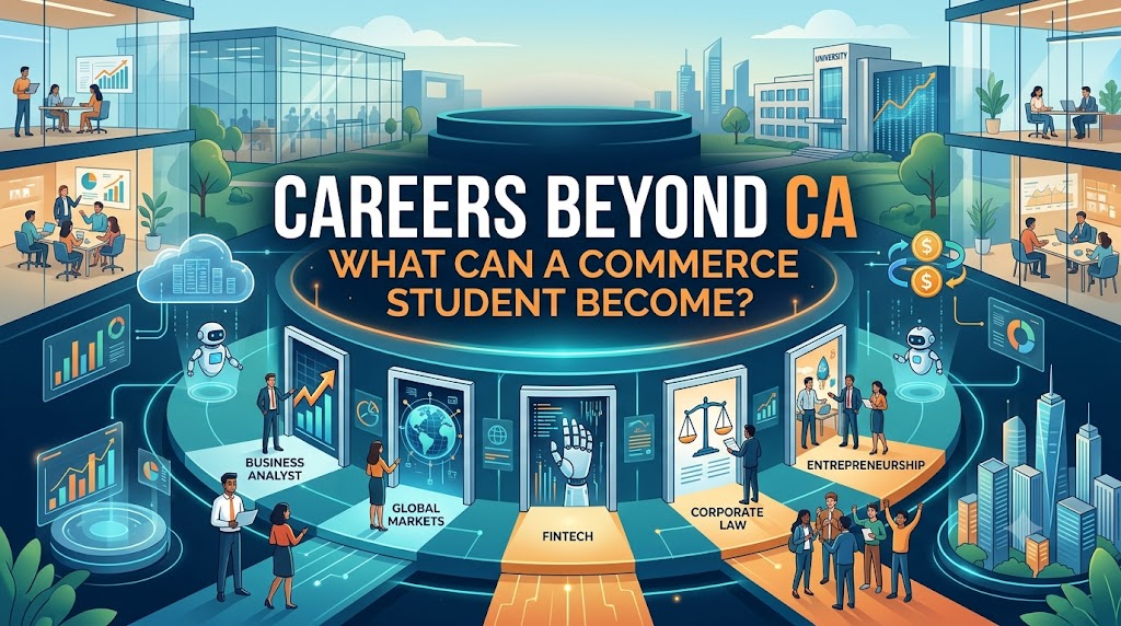 Careers Beyond CA: What Can a Commerce Student Become?