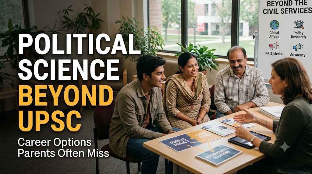 Political Science Beyond UPSC: Career Options Parents Often Miss