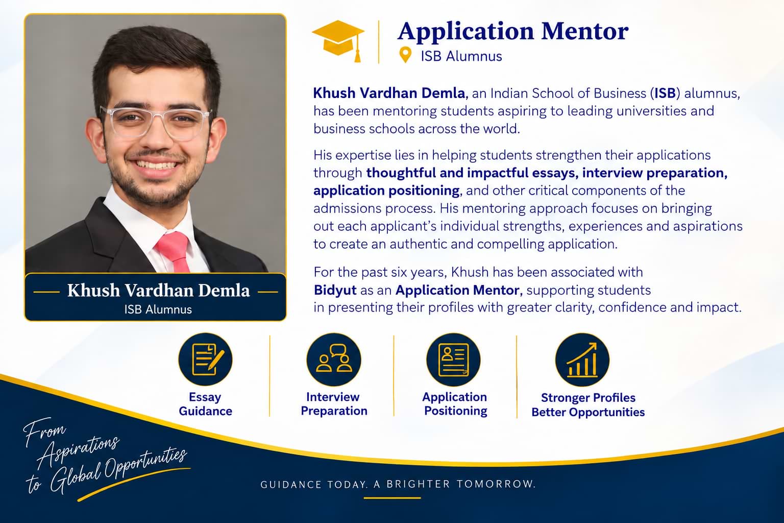 Khush - Overseas Education Advisory & Student Mentorship Specialist at Bidyut