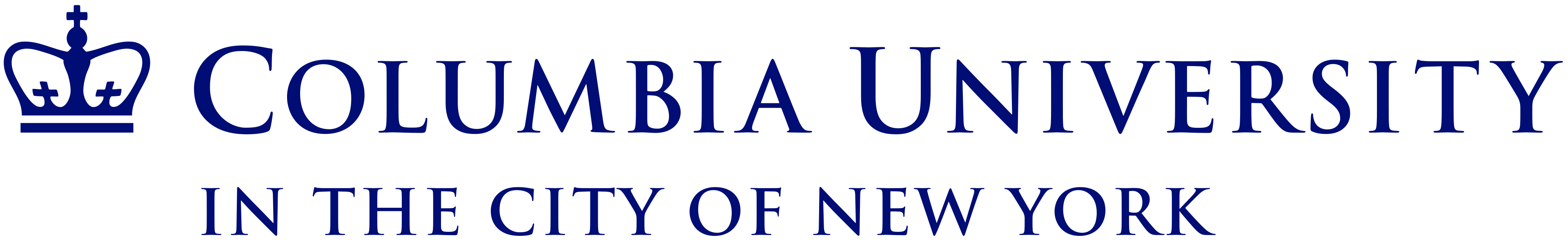 Columbia University Official Crest Logo