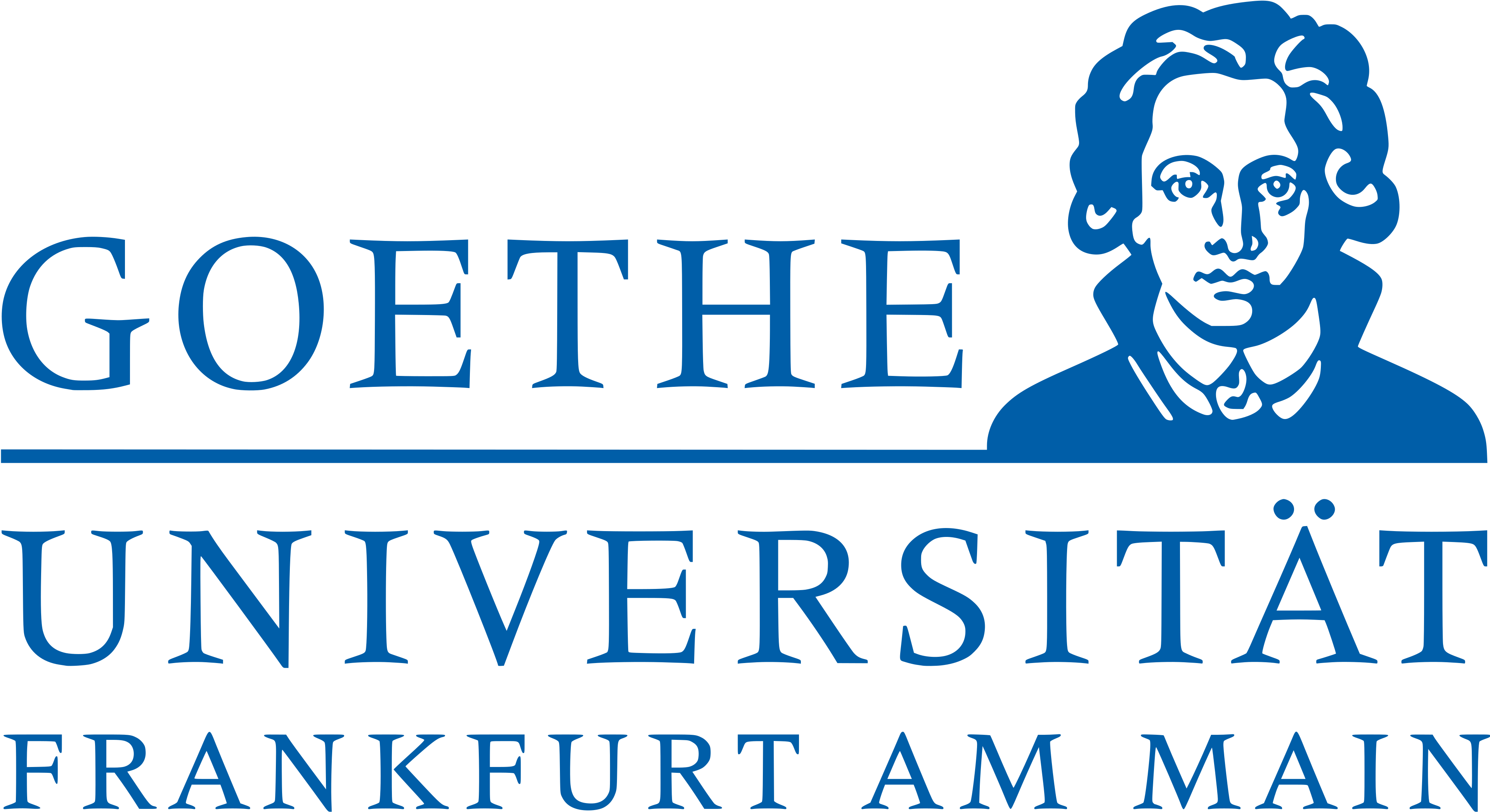 Goethe University Frankfurt Official Crest Logo